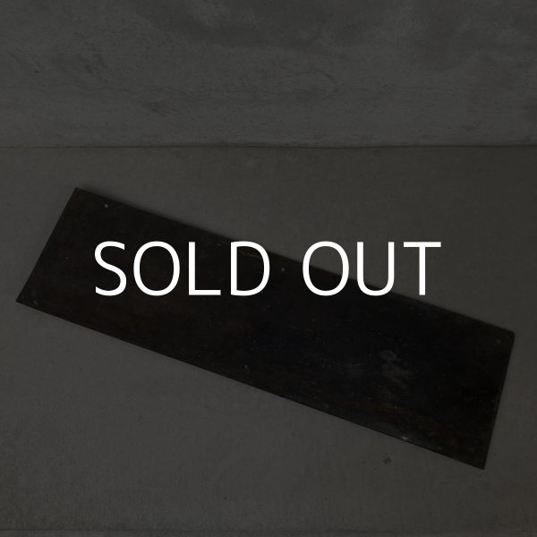 画像2: VINTAGE ANTIQUE PLATE SIGN BORD ヴィンテージ アンティーク プレート 看板 / インダストリアル  インテリア 店舗什器 壁掛け 真鍮 雑貨 (2)