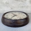 画像5: VINTAGE ANTIQUE GENERAL ELECTRIC WALL CLOCK ヴィンテージ アンティーク ゼネラルエレクトリック ウォールクロック 壁掛け時計 アメリカ / インダストリアル スクールクロック ブラウン 茶色 店舗什器 USA (5) (5)