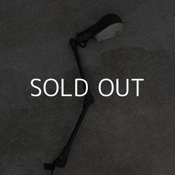 画像2: VINTAGE ANTIQUE FOSTORIA LAMP ヴィンテージ アンティーク アームランプ デスクランプ 照明 アメリカ / インダストリアル 工業用 USA  (2)