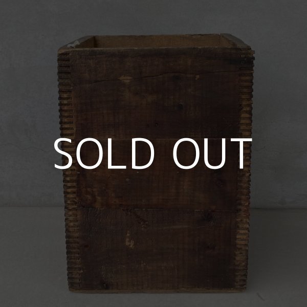 画像5: VINTAGE ANTIQUE DUTCH BOY WOOD BOX ヴィンテージ アンティーク ダッチボーイ ウッドボックス 木箱 アメリカ / コレクタブル ケース 収納 店舗什器 USA (5)