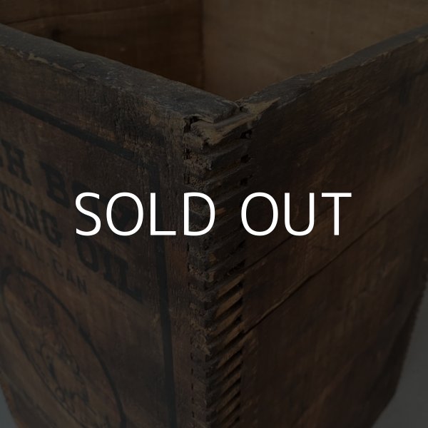 画像8: VINTAGE ANTIQUE DUTCH BOY WOOD BOX ヴィンテージ アンティーク ダッチボーイ ウッドボックス 木箱 アメリカ / コレクタブル ケース 収納 店舗什器 USA (8)