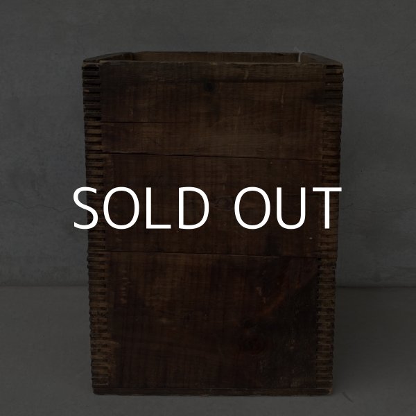 画像4: VINTAGE ANTIQUE DUTCH BOY WOOD BOX ヴィンテージ アンティーク ダッチボーイ ウッドボックス 木箱 アメリカ / コレクタブル ケース 収納 店舗什器 USA (4)