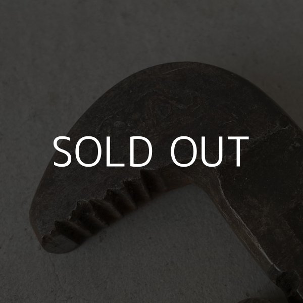 画像8: VINTAGE ANTIQUE PIPE WRENCH ヴィンテージ アンティーク パイプレンチ アメリカ / インダストリアル ガレージ ツール 工具 道具 USA (8)