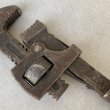 画像5: VINTAGE ANTIQUE PIPE WRENCH ヴィンテージ アンティーク パイプレンチ アメリカ / インダストリアル ガレージ ツール 工具 道具 USA (5)