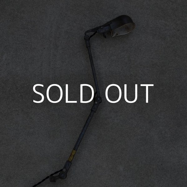 画像2: VINTAGE ANTIQUE LAMP SEARS ROEBUCK CRAFTSMAN ヴィンテージ アンティーク アームランプ デスクランプ 照明 アメリカ / インダストリアル 工業用 USA    (2)