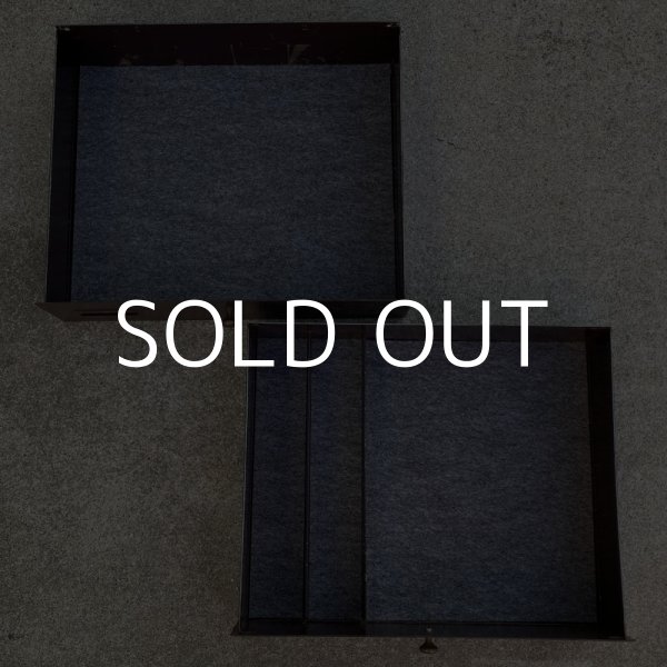 画像9: VINTAGE ANTIQUE NU VIGOR WATCHMAKER'S ヴィンテージ アンティーク キャビネット 棚 アメリカ / ツールボックス パーツボックス 時計パーツ 収納 鉄 (9)