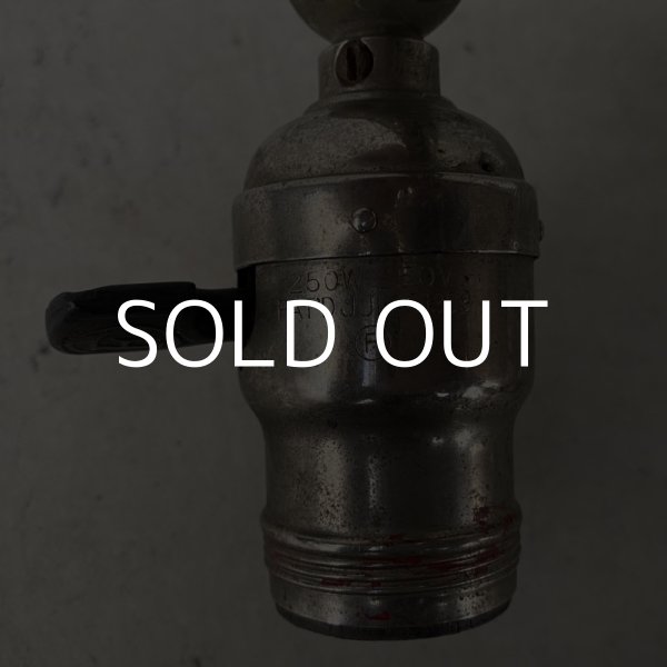 画像6: VINTAGE ANTIQUE LAMP LIGHT WALL LAMP CIRCLE F ヴィンテージ アンティーク ライト ウォールランプ ブラケットランプ 照明 アメリカ / 壁付けランプ ニッケル 店舗什器 USA  (6)