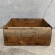 画像4: VINTAGE ANTIQUE CHURCH&DWIGHT CO. WOOD BOX ヴィンテージ アンティーク ウッドボックス 木箱 アメリカ / ケース 牛 収納 店舗什器 USA  (4)