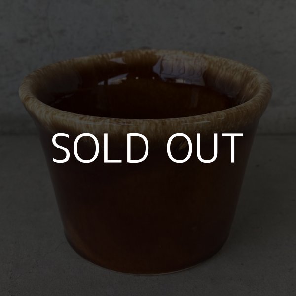 画像3: VINTAGE ANTIQUE HULL COFFEEMUG MUGCUP ヴィンテージ アンティーク コーヒーマグ マグカップ ハル ブラウン 茶色 陶器 / アメリカ 珈琲 食器 USA (5) (3)