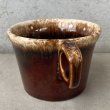 画像4: VINTAGE ANTIQUE HULL COFFEEMUG MUGCUP ヴィンテージ アンティーク コーヒーマグ マグカップ ハル ブラウン 茶色 陶器 / アメリカ 珈琲 食器 USA (4) (4)