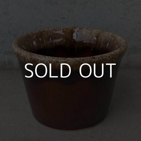 画像3: VINTAGE ANTIQUE HULL COFFEEMUG MUGCUP ヴィンテージ アンティーク コーヒーマグ マグカップ ハル ブラウン 茶色 陶器 / アメリカ 珈琲 食器 USA (1) (3)