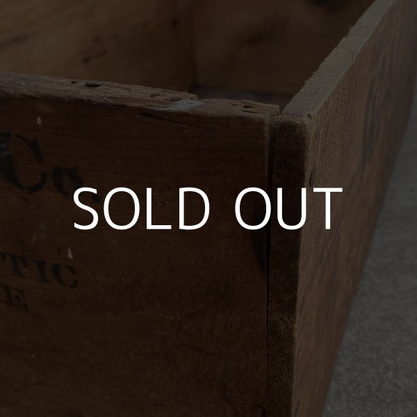 画像8: VINTAGE ANTIQUE WALES GOODYEAR SHOE CO. WOODEN BOX ヴィンテージ アンティーク グッドイヤー ウッドボックス 木箱 アメリカ / ケース 靴 収納 店舗什器 USA  (8)