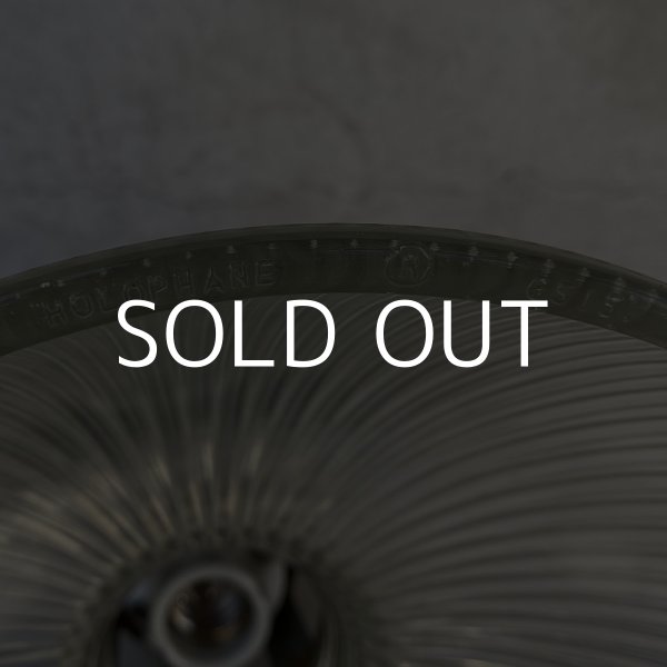 画像8: VINTAGE ANTIQUE HOLOPHANE 6515 ヴィンテージ アンティーク ホロフェーン 吊り下げライト アメリカ / インダストリアル ランプ ペンダントライト ガラスシェード 天井照明 店舗什器 USA  (8)