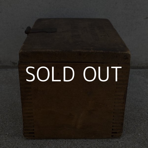 画像5: VINTAGE ANTIQUE COLUMBIA TOOL STEEL CO. WOODEN BOX ヴィンテージ アンティーク 木箱 アメリカ / ケース クレートボックス ディスプレイ 収納 小物入れ USA (5)