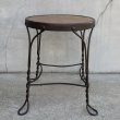 画像3: VINTAGE ANTIQUE CHAIR ヴィンテージ アンティーク 椅子 アイスクリームチェア アメリカ / インダストリアル 家具 インテリア アイアン 店舗什器 USA (3)