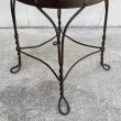 画像9: VINTAGE ANTIQUE CHAIR ヴィンテージ アンティーク 椅子 アイスクリームチェア アメリカ / インダストリアル 家具 インテリア アイアン 店舗什器 USA (9)