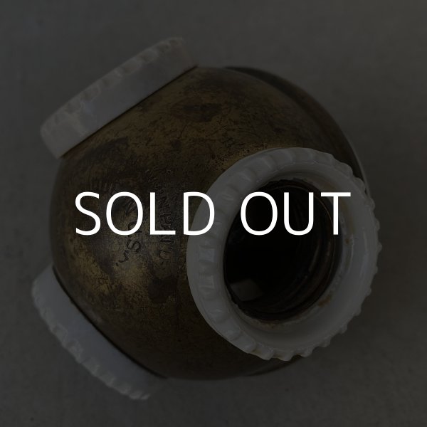 画像5: VINTAGE ANTIQUE BENJAMIN SOCKET ヴィンテージ アンティーク ベンジャミンソケット アメリカ / インダストリアル ランプ ライト 3灯 コレクタブル 照明 USA (5)