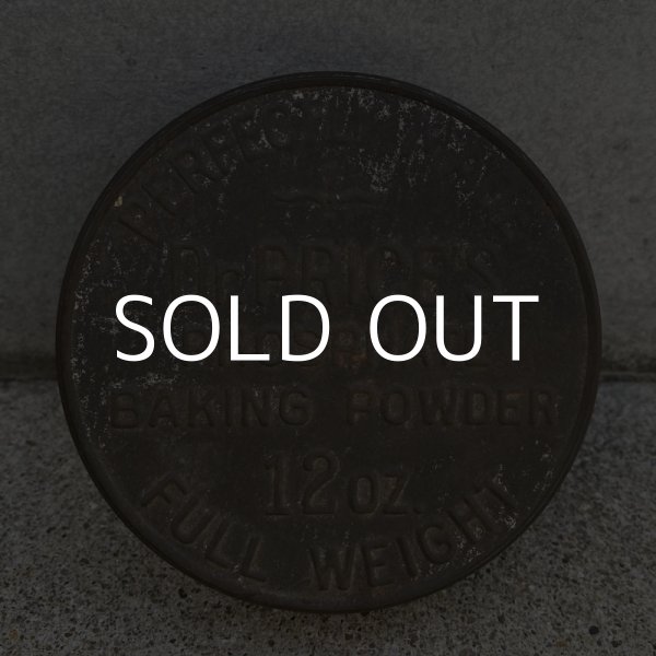 画像5: VINTAGE ANTIQUE DR.PRICE'S PHOSPHATE BAKING POWDER TIN CAN ヴィンテージ アンティーク 缶 / アメリカ ベーキングパウダー カフェ キッチン ブリキ 小物入れ 雑貨 USA  (5)