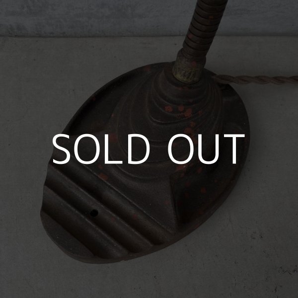 画像5: VINTAGE ANTIQUE DESKLAMP EAGLE ヴィンテージ アンティーク デスクランプ イーグル デスクライト スタンドライト 卓上ライト アメリカ / インダストリアル グースネック 照明 工業用 USA (5)