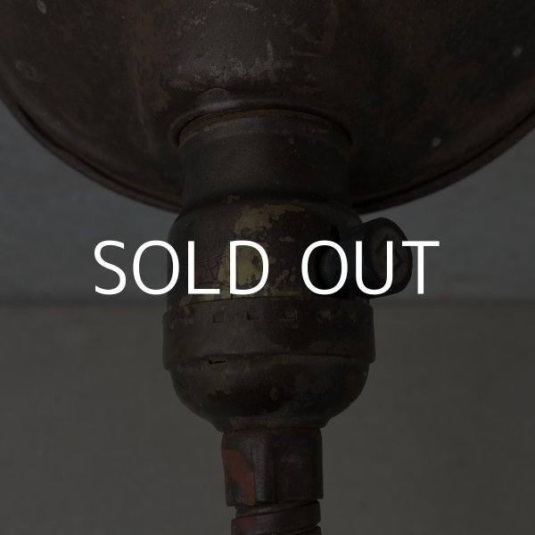 画像7: VINTAGE ANTIQUE DESKLAMP EAGLE ヴィンテージ アンティーク デスクランプ イーグル デスクライト スタンドライト 卓上ライト アメリカ / インダストリアル グースネック 照明 工業用 USA (7)