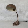 画像1: VINTAGE ANTIQUE DESKLAMP RODALE ヴィンテージ アンティーク デスクライト デスクランプ スタンドライト 卓上ライト アメリカ / インダストリアル グースネック 照明 工業用 USA (1)