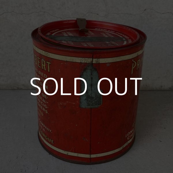 画像7: VINTAGE ANTIQUE PRINCE ALBERT TOBACCO TIN CAN ヴィンテージ アンティーク 煙草 ティン 缶 アメリカ / アドバタイジング たばこ入れ 小物入れ 収納 雑貨 USA (5) (7)