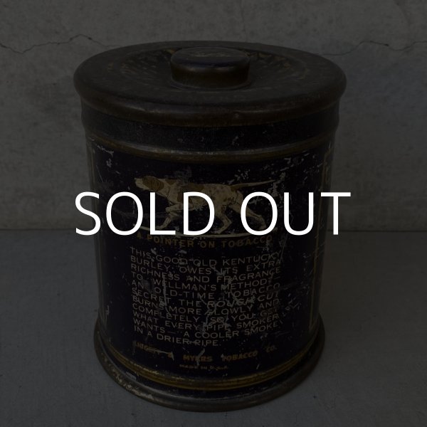 画像2: VINTAGE ANTIQUE LIGGETT&MYERS TOBACCO CO. GRANGER TIN CAN ヴィンテージ アンティーク 煙草 ティン 缶 アメリカ / アドバタイジング たばこ入れ 小物入れ 収納 雑貨 USA  (2)