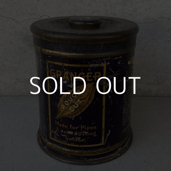 画像4: VINTAGE ANTIQUE LIGGETT&MYERS TOBACCO CO. GRANGER TIN CAN ヴィンテージ アンティーク 煙草 ティン 缶 アメリカ / アドバタイジング たばこ入れ 小物入れ 収納 雑貨 USA  (4)