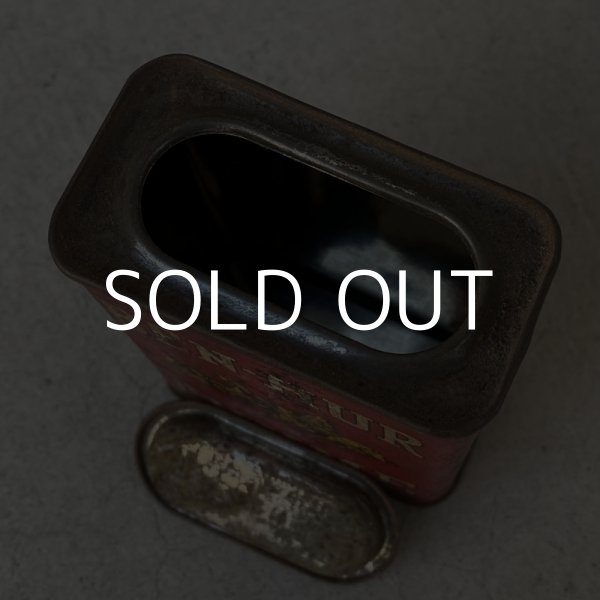 画像8: VINTAGE ANTIQUE BEN HUR TIN CAN ヴィンテージ アンティーク 缶 / アメリカ パウダー カフェ キッチン ブリキ セット オブジェ 小物入れ 雑貨  USA  (8)