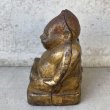 画像4: VINTAGE ANTIQUE BILLIKEN ヴィンテージ アンティーク ビリケン コインバンク / アメリカ コレクタブル 貯金箱 オブジェ 鋳物 (3) (4)