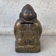 画像2: VINTAGE ANTIQUE BILLIKEN ヴィンテージ アンティーク ビリケン コインバンク / アメリカ コレクタブル 貯金箱 オブジェ 鋳物 (2) (2)