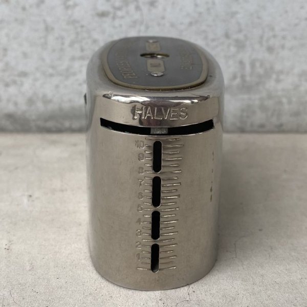 画像4: VINTAGE ANTIQUE COIN BANK THE AUTOMATIC RECORDING SAFE CO. ヴィンテージ アンティーク コインバンク 貯金箱 アメリカ / コレクタブル オブジェ インテリア ノベルティー 銀行 USA (4) (4)