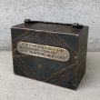 画像1: VINTAGE ANTIQUE COINBANK JAPANNED ヴィンテージ アンティーク コインバンク ジャパンド ジャパンカラー アメリカ / コレクタブル 貯金箱 オブジェ USA (1)