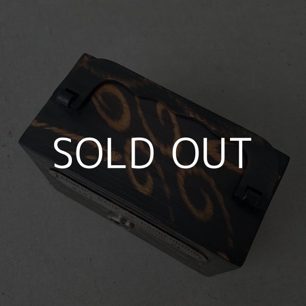 画像6: VINTAGE ANTIQUE W.F. BURNS CO. COINBANK JAPANNED ヴィンテージ アンティーク コインバンク ジャパンド ジャパンカラー アメリカ / コレクタブル 貯金箱 オブジェ USA (6)