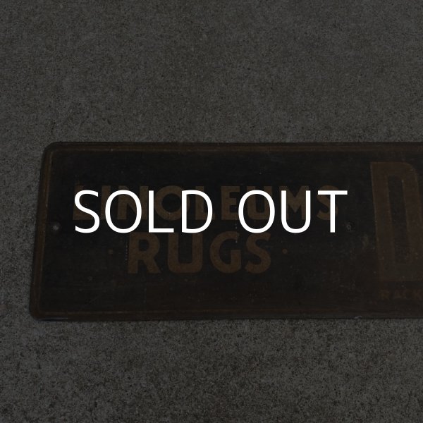 画像3: VINTAGE ANTIQUE PLATE SIGN ヴィンテージ アンティーク プレート 看板  アメリカ / インダストリアル  インテリア アドバタイジング 店舗什器 企業物 壁掛け USA (3)