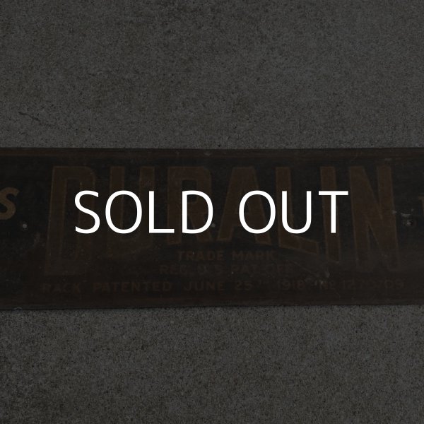 画像4: VINTAGE ANTIQUE PLATE SIGN ヴィンテージ アンティーク プレート 看板  アメリカ / インダストリアル  インテリア アドバタイジング 店舗什器 企業物 壁掛け USA (4)