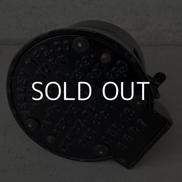 画像6: VINTAGE ANTIQUE WESLEY MFG CO. チェックライター ヴィンテージ アンティーク  アメリカ / インダストリアル  コレクタブル オブジェ キャストアイアン 鋳物 店舗什器 USA (6)