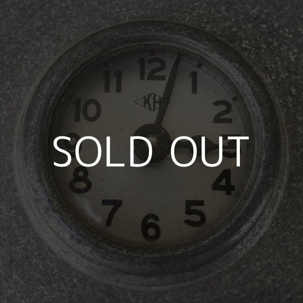 画像7: VINTAGE ANTIQUE K.H PATROL CLOCK ヴィンテージ アンティーク 時計 軍用 巡回時計 / コレクタブル オブジェ 雑貨 日本軍  (7)