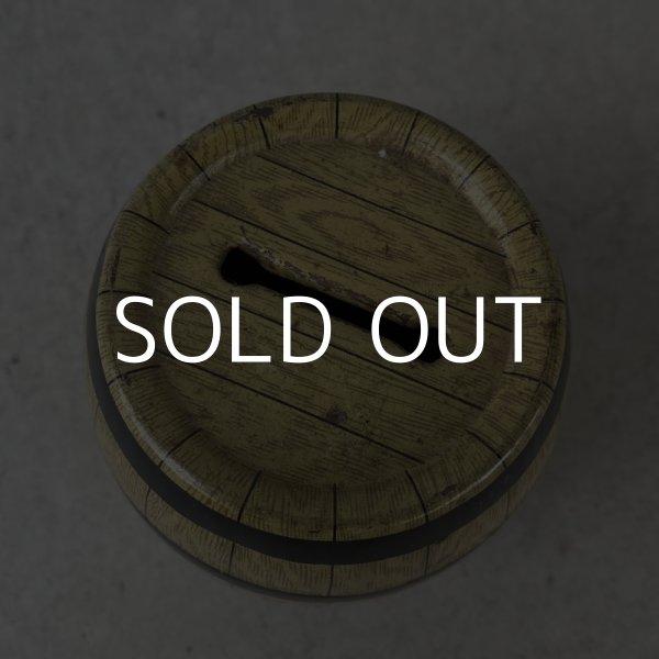 画像5: VINTAGE ANTIQUE COINBANK MONEYBANK J.CHEIN&CO. ヴィンテージ アンティーク コインバンク 貯金箱 / コレクタブル 樽 雑貨 アメリカ USA (5)