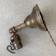 画像4: VINTAGE ANTIQUE LAMP LIGHT WALL LAMP ヴィンテージ アンティーク ライト ウォールランプ ブラケットランプ 照明 アメリカ / 壁付けランプ 真鍮 店舗什器 USA (3) (4)