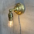 画像10: VINTAGE ANTIQUE LAMP LIGHT WALL LAMP ヴィンテージ アンティーク ライト ウォールランプ ブラケットランプ 照明 アメリカ / 壁付けランプ 真鍮 店舗什器 USA (1) (10)