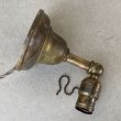 画像3: VINTAGE ANTIQUE LAMP LIGHT WALL LAMP ヴィンテージ アンティーク ライト ウォールランプ ブラケットランプ 照明 アメリカ / 壁付けランプ 真鍮 店舗什器 USA (3) (3)