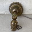 画像5: VINTAGE ANTIQUE LAMP LIGHT WALL LAMP ヴィンテージ アンティーク ライト ウォールランプ ブラケットランプ 照明 アメリカ / 壁付けランプ 真鍮 店舗什器 USA (3) (5)