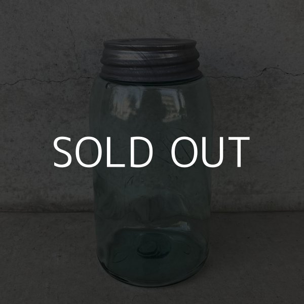 画像2: VINTAGE ANTIQUE BALL MASON JAR ヴィンテージ アンティーク ボール メイソンジャー ガラス瓶 アメリカ / 小物入れ 店舗什器 (2) (2)