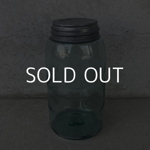 画像4: VINTAGE ANTIQUE BALL MASON JAR ヴィンテージ アンティーク ボール メイソンジャー ガラス瓶 アメリカ / 小物入れ 店舗什器 (2) (4)