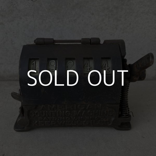 画像2: VINTAGE ANTIQUE AMERICAN COUNTING MACHINE ヴィンテージ アンティーク アメリカンカウンティングマシン / インダストリアル ディスプレイ オブジェ コレクタブル カウンター アメリカ (2)
