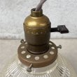 画像5: VINTAGE ANTIQUE LIGHT ヴィンテージ アンティーク 吊り下げライト アメリカ / ライト ペンダントライト ガラスシェード 天井照明 LEVITON USA  (5)