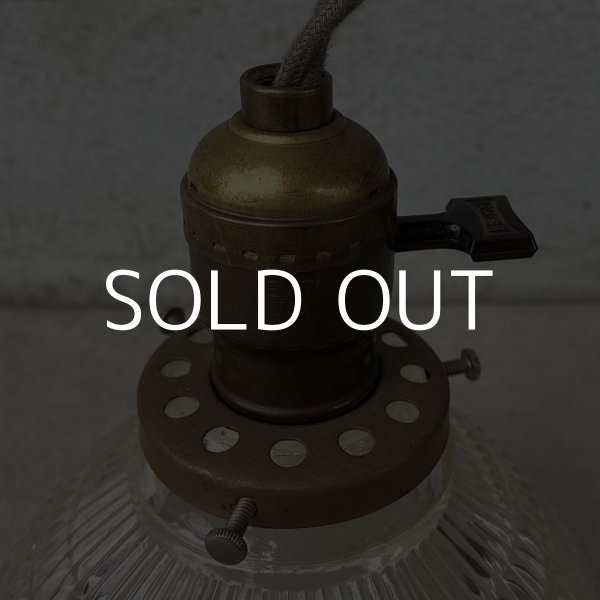 画像5: VINTAGE ANTIQUE LIGHT ヴィンテージ アンティーク 吊り下げライト アメリカ / ライト ペンダントライト ガラスシェード 天井照明 LEVITON USA  (5)