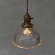 画像10: VINTAGE ANTIQUE LIGHT ヴィンテージ アンティーク 吊り下げライト アメリカ / ライト ペンダントライト ガラスシェード 天井照明 CIRCLE F USA  (10)
