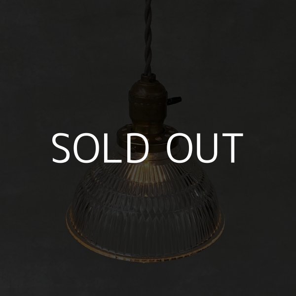 画像10: VINTAGE ANTIQUE LIGHT ヴィンテージ アンティーク 吊り下げライト アメリカ / ライト ペンダントライト ガラスシェード 天井照明 CIRCLE F USA  (10)